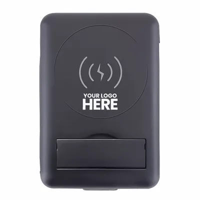 Chi-Charge Cable Card - collapsible wireless charging stand and charging cable carriers - Stealth Promo Co