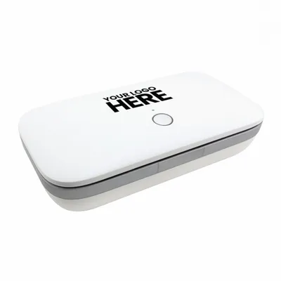 Chi-Charge UV-C Phone Sanitizer Box with Wireless Chargings - Stealth Promo Co