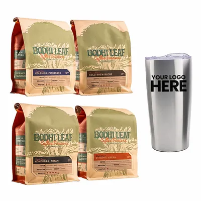 Direct trade specialty coffee - Deluxe Gift, Free Bad Tiger Tumblers - Stealth Promo Co