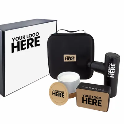 Calm and Relax Cozy Kit with Candle (3 Pieces)s - Stealth Promo Co