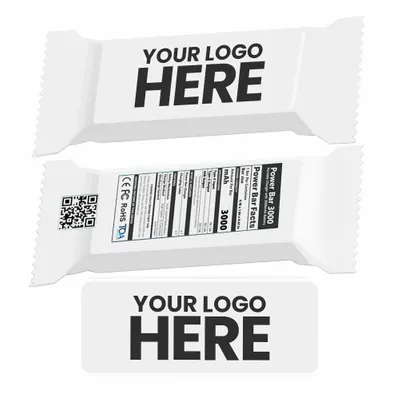 Power Bar 3000 mAh with USB-C and wrappers - Stealth Promo Co
