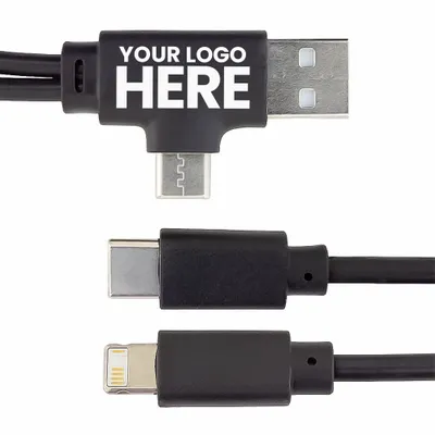 Recycled Multi-Tip Cables - Stealth Promo Co