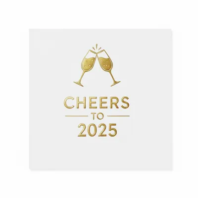 New Years Napkins - Custom Tees Today