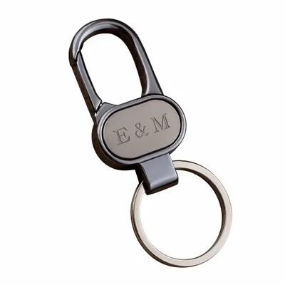 Caribiner Metal Keychain - Stealth Promo Co