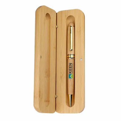 Bamboo Pen Set - Stealth Promo Co