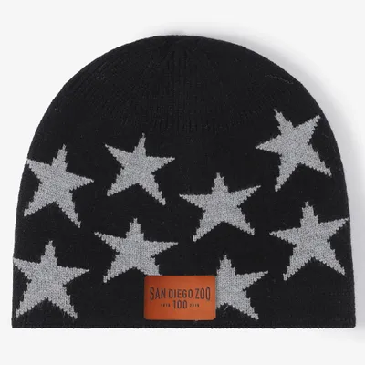 Star Knit Beanie - Stealth Promo Co