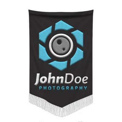 Embroidered Pennant - Custom Pro Prints