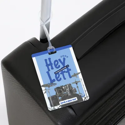 Plastic Luggage Tags - Stealth Promo Co