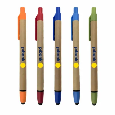 Bamboo 3-in-1 Multifunction Pen - Stealth Promo Co