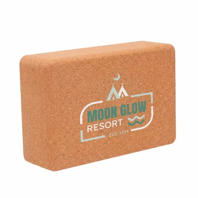 Cork Yoga Bricks - Stealth Promo Co