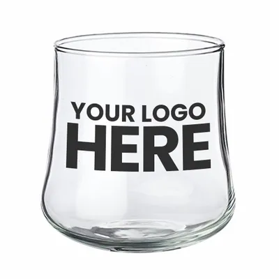 11 oz. Rose Bud Stemless Glasses - Stealth Promo Co