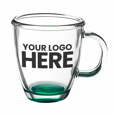 11 oz. London Glass Coffee Mugs - Stealth Promo Co