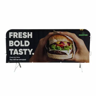 Crowd Barrier Covers - Custom Pro Prints