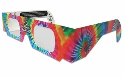 Paper 3D Fireworks Glasses - Stealth Promo Co