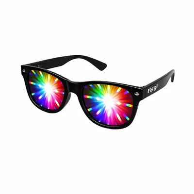 Plastic 3D Fireworks Glasses - Stealth Promo Co