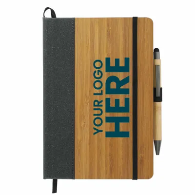 Bamboo Bound Journal Bundle Set - Stealth Promo Co
