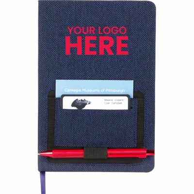 FSC Mix 5.5 x 8.5 Vila RPET Bound Notebook - Stealth Promo Co