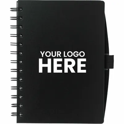 FSC Mix 5.5 x 7 Coordinator Spiral Notebook - Stealth Promo Co