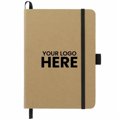 FSC Mix 5 x 7 Bound Notebook - Stealth Promo Co