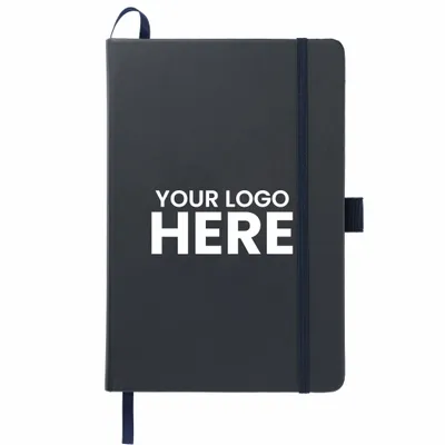 FSC Mix 5.5” x 8.5” Mela Bound Journal - Stealth Promo Co