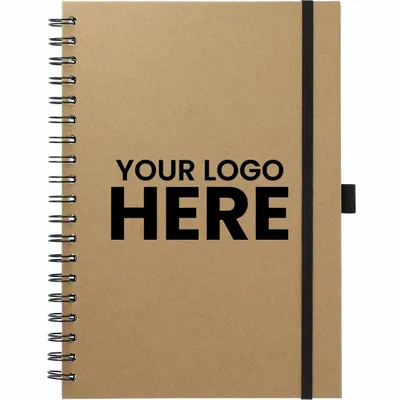 FSC Mix 7 x 10 Large Spiral Journal - Stealth Promo Co