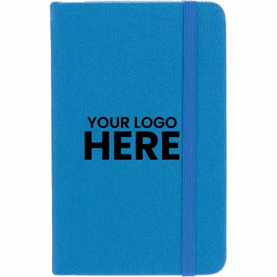 3.5 x 5.5 Recycled Pocket Bound Journal - Stealth Promo Co