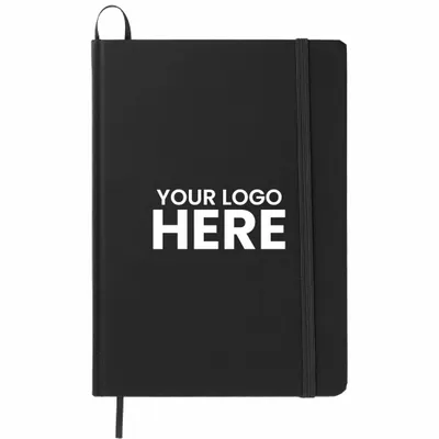 FSC Mix 5 x 7 Snap Elastic Closure Notebook - Stealth Promo Co