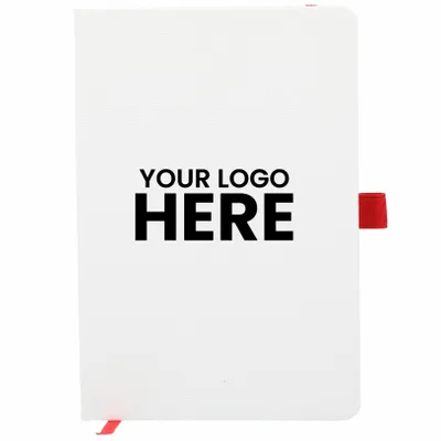 FSC Recycled 5.5 x 8.5 Bamboo Fiber Bound Notebook - Stealth Promo Co