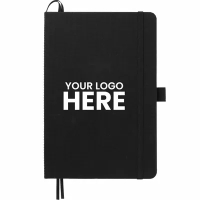 FSC 5.5 x 8.5 Recycled Marine Bound Journal - Stealth Promo Co