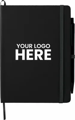FSC Mix 5 x 7 Prime Notebook With Pen - Stealth Promo Co