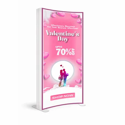 SEG Curved Lit Display - Challenge Coin Now