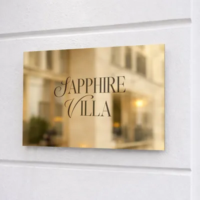 Print Stainless Steel Signs - Stealth Promo Co