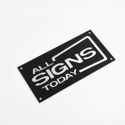 Engaraved Acrylic Sign - Stealth Promo Co
