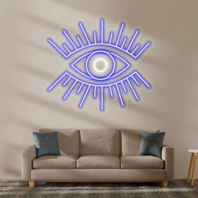 Custom Eye Neon Sign - Stealth Promo Co