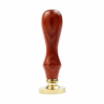 Pearwood Handle Wax Seal Stamps - Stealth Promo Co