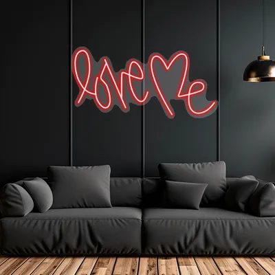 Custom Love Me Neon Signs - Stealth Promo Co