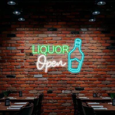 Custom Neon Liquor Signs - Stealth Promo Co