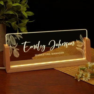 Light Up Table Signs