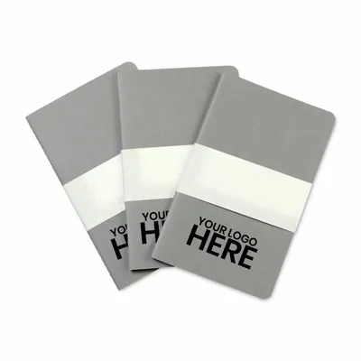 Moleskine® Large Cahier 3-Pack - Stealth Promo Co