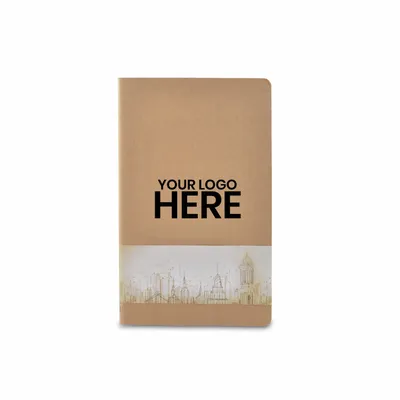 Moleskine® Large Cahier and Volant Custom Band - Stealth Promo Co