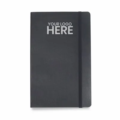 Moleskine® Soft Cover Ruled Large Notebook - Stealth Promo Co