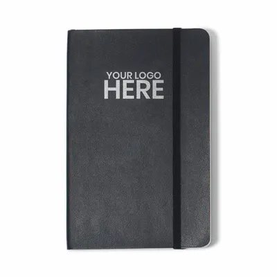 Moleskine® Soft Cover Ruled Pocket Notebook - Stealth Promo Co