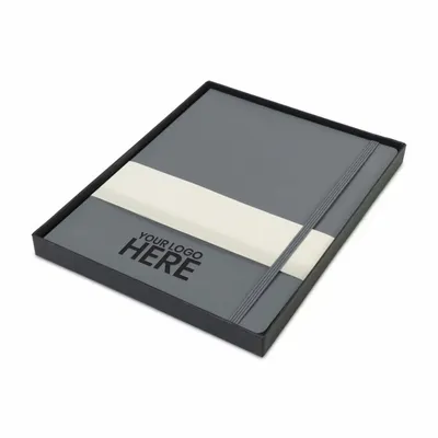 Moleskine® X-Large Notebook Gift Set - Stealth Promo Co
