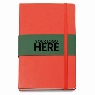 Moleskine® Large Custom Band - Stealth Promo Co