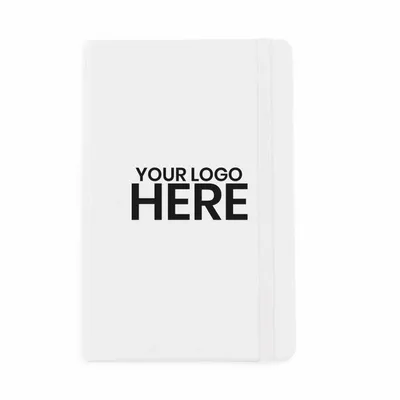 Moleskine® Hard Cover Ruled Medium Notebook - Stealth Promo Co