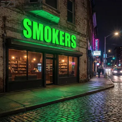 Front Lit Tim Cap Sign with Holes - Stealth Promo Co