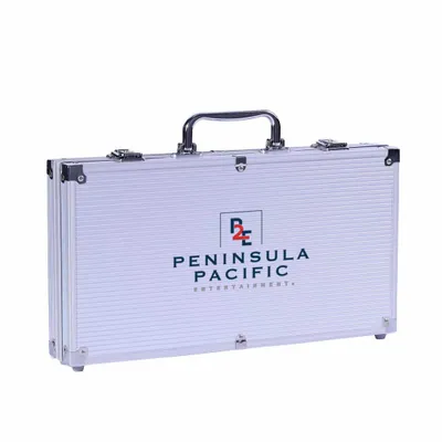 200ct Aluminum Poker Chip Cases - Stealth Promo Co