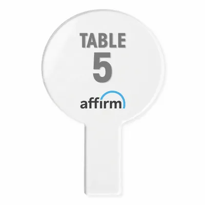 Acrylic Auction Paddles - Stealth Patches
