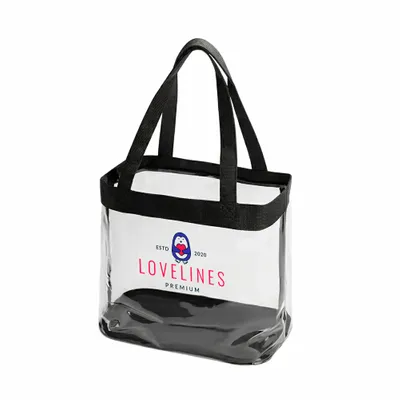 Clear Stadium Tote Bags - Stealth Promo Co