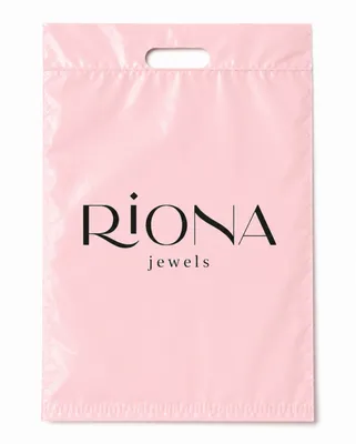 Die Cut Handle Poly Mailers - Stealth Promo Co